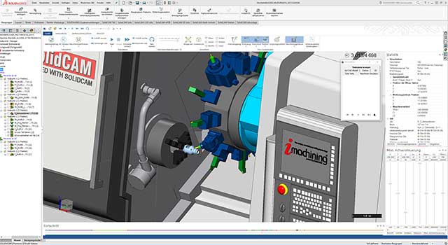 CAD CAM Solidworks Solidcam-i-machining